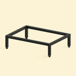 Schwarze niedrige Struktur für PILOTIS Outdoor-Küchenmöbel
::visuel:noir